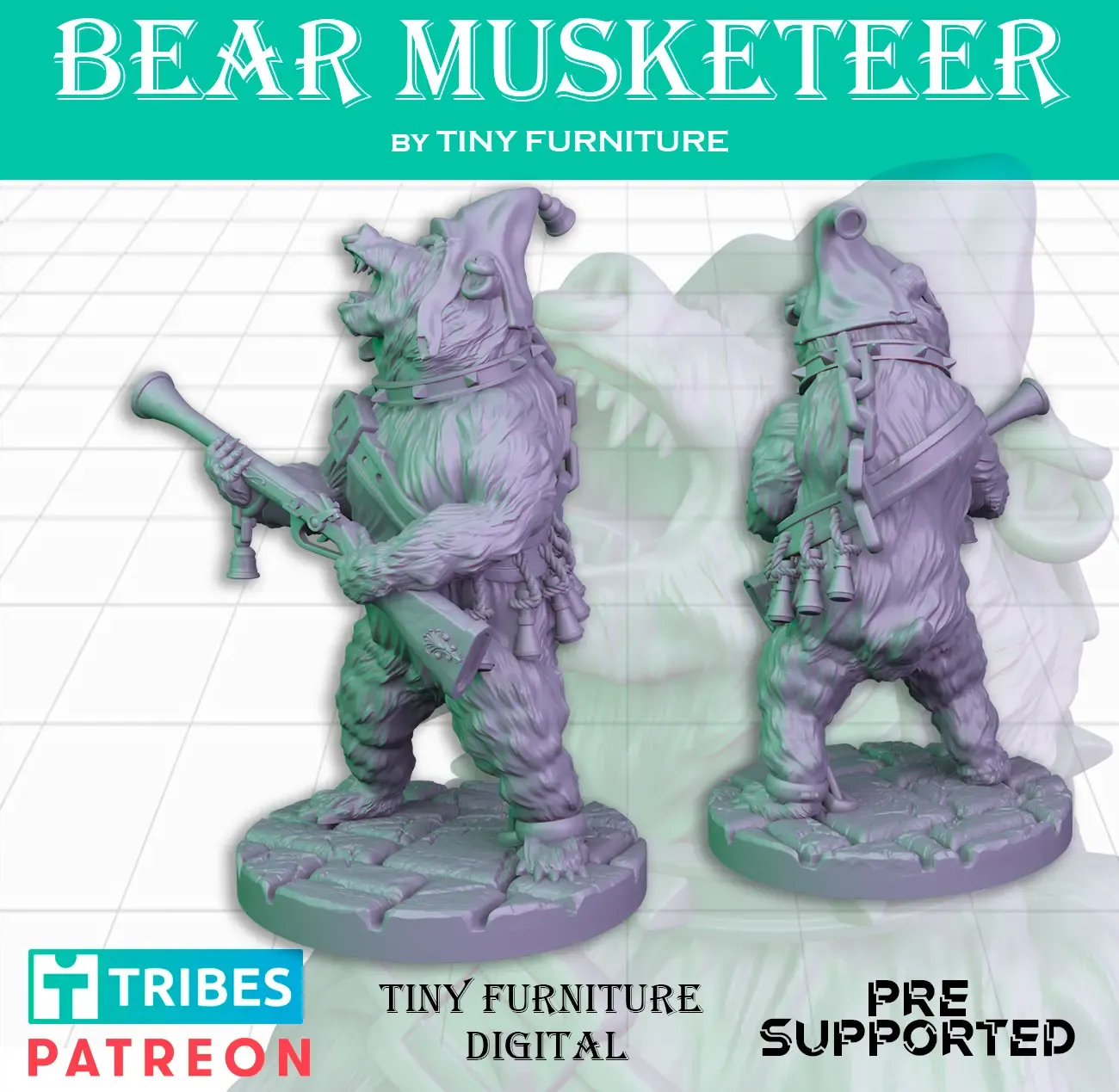 Bear Musketeer