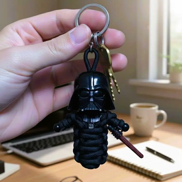 Darth Vader (Star Wars) - Paracord Keychain