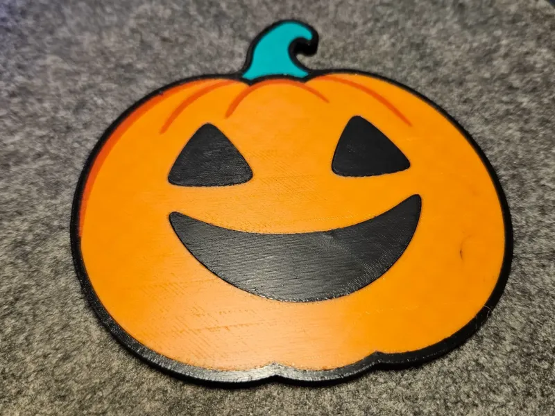 Halloween Kürbis Untersetzer