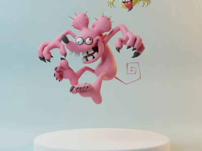 Tyumon Digimon Creature Model