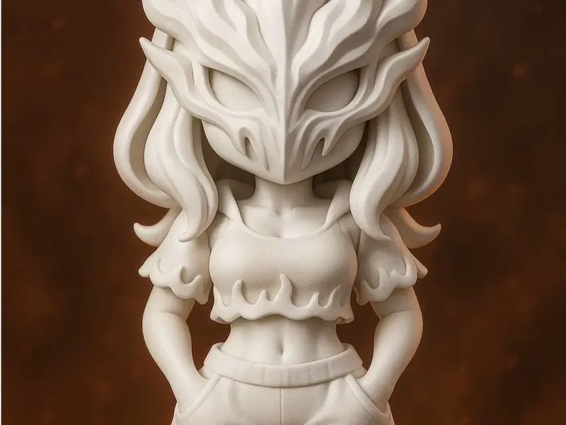 Flareheart — Chibi Avatar of Flame