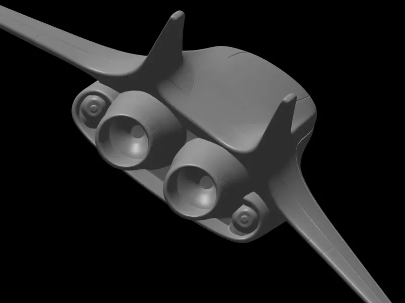 spaceship and asteroid base