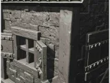 Medieval blacksmith's workshop with outdoor forge under cano-6