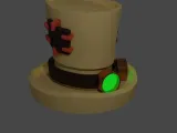 Steampunk Hat Keychain-3