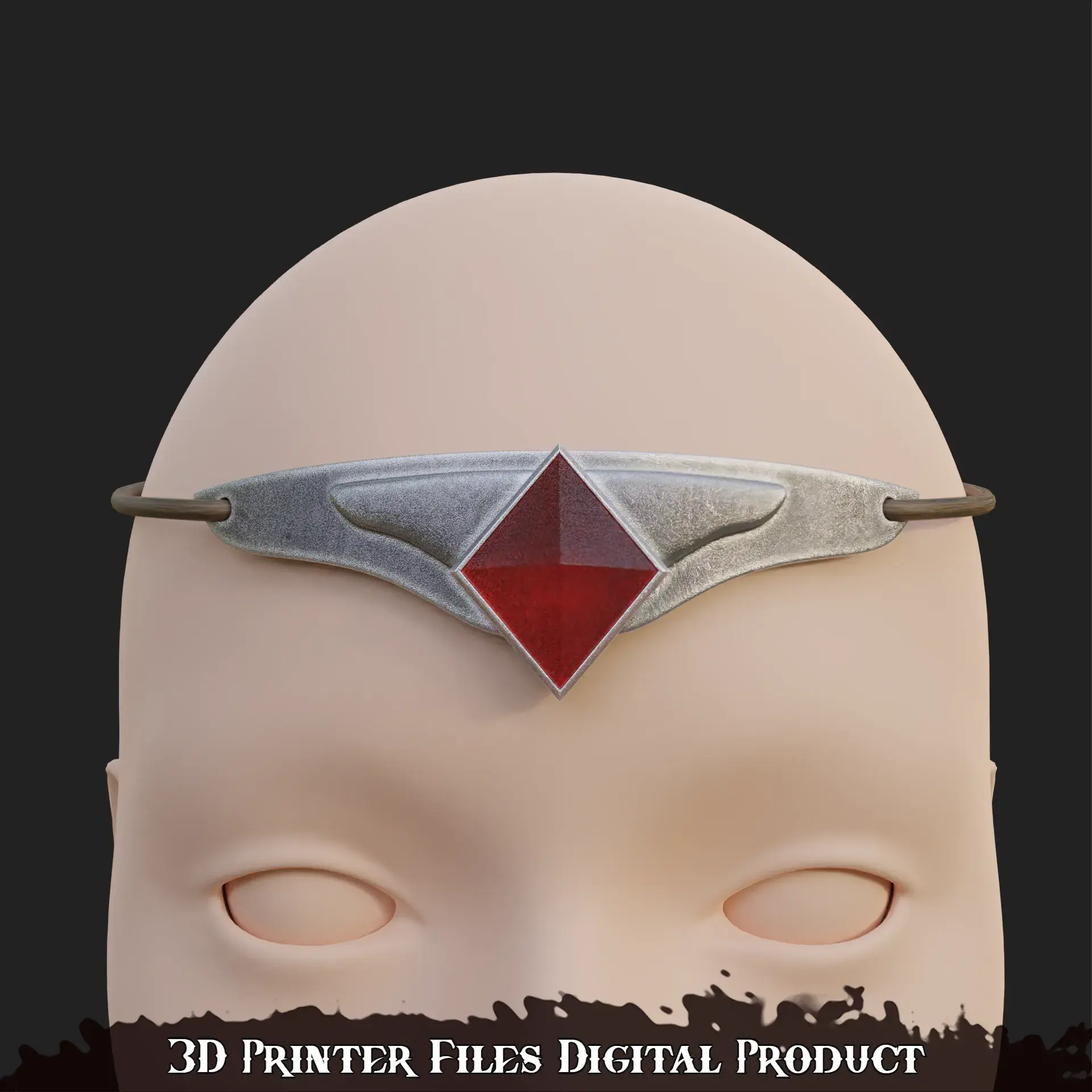 Fantasy Cosplay Circlet of Psionic Revenge  Baldurs Gate 3