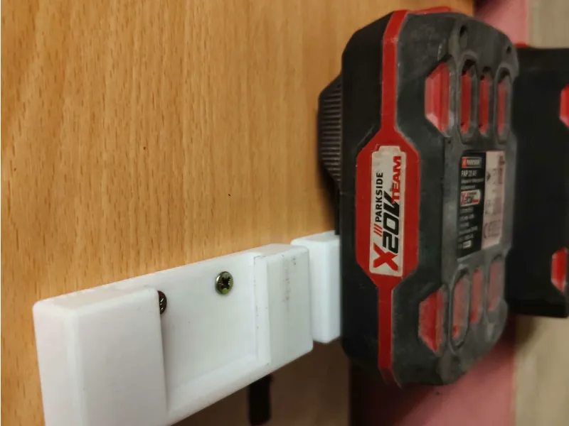 x20 Parkside battery holder - uchwyt baterii x20 Parkside