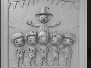 children are having fun at the circus