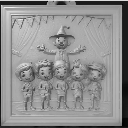 children are having fun at the circus