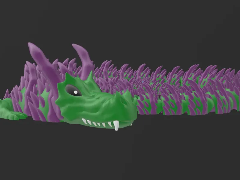 flexi spiked dragon