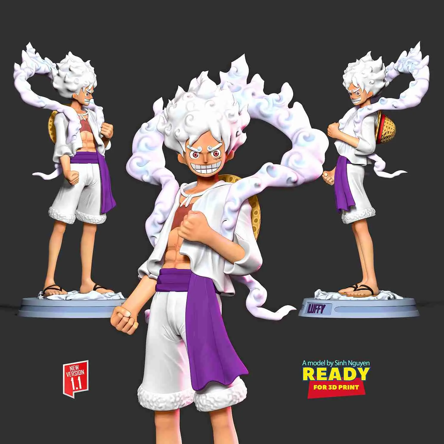 Luffy Gear 5 - One Piece