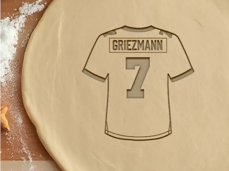 Griezmann Cookie Cutter, Biscuit Cutter