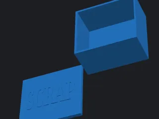 Printer Scraps Box