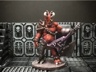 Metal Demon (28mm scale)