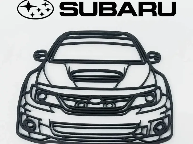 Subaru Impreza WRX sti wallart
