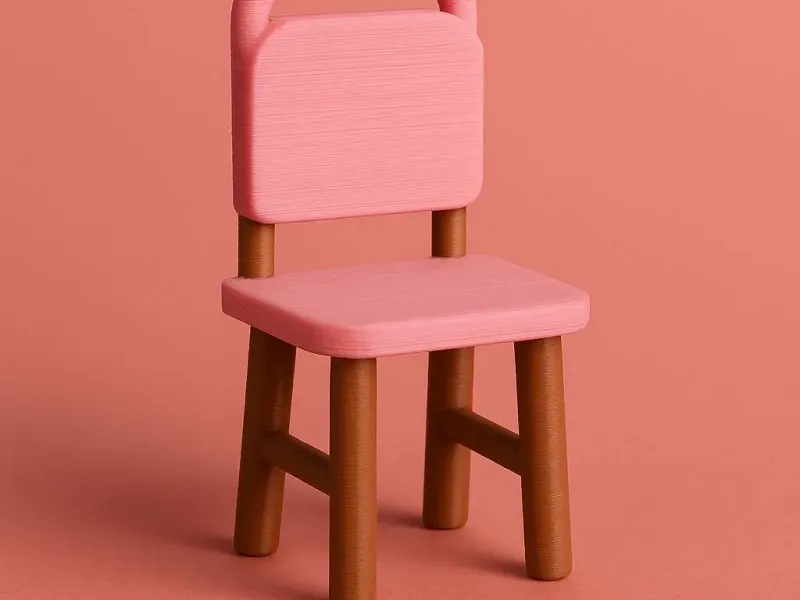 Dollhouse chair