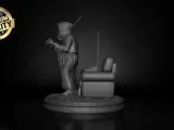 STL from SCARY MOVIE, a Chibi Comedy Model for 3D Printing-8