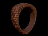 Crocodile Skin Ring-0