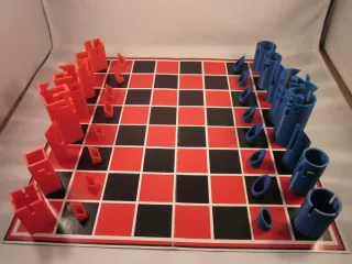 Charles 'O Perry Inspired Chess Set