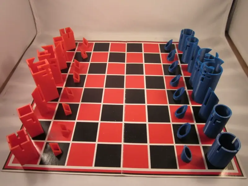 Charles 'O Perry Inspired Chess Set