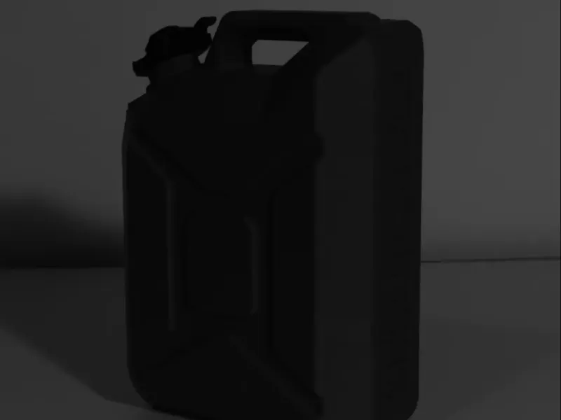 Desktop Jerrycan Secret Container - Creality Cloud Exclusive