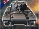 Valentine Mark Mk. X infantry tank - miniatures ww2 vehicle-4