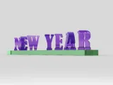 2024 HAPPY NEW YEAR - Text Flip-1