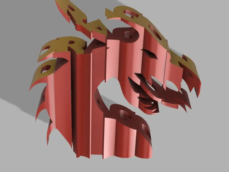 Flip Text Dragon X Text