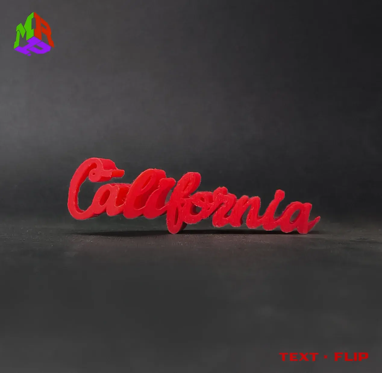 Text Flip - California