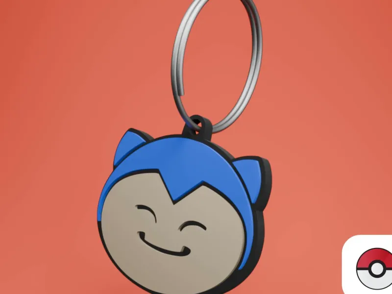 Snorlax | Pokemon Keychain Series