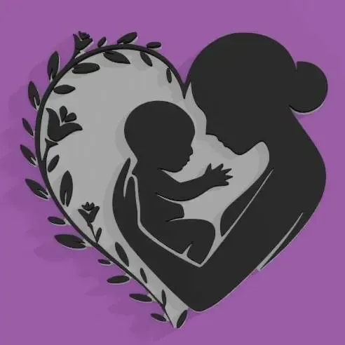 Love between mother and child