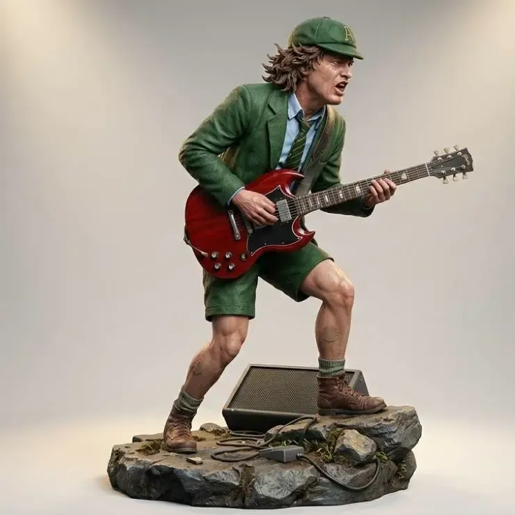 Angus Young by Aza