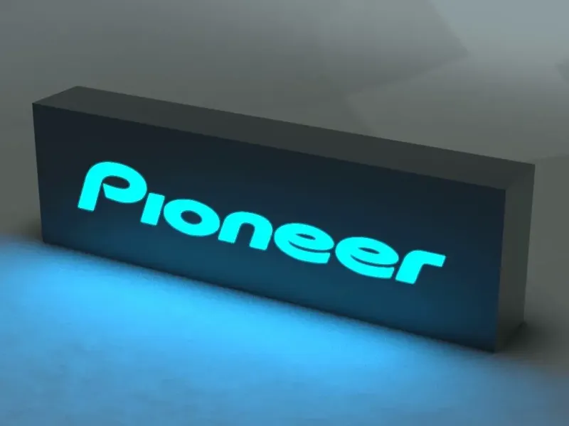 Lampe Logo PIONEER Illuminateur Graphique-v3