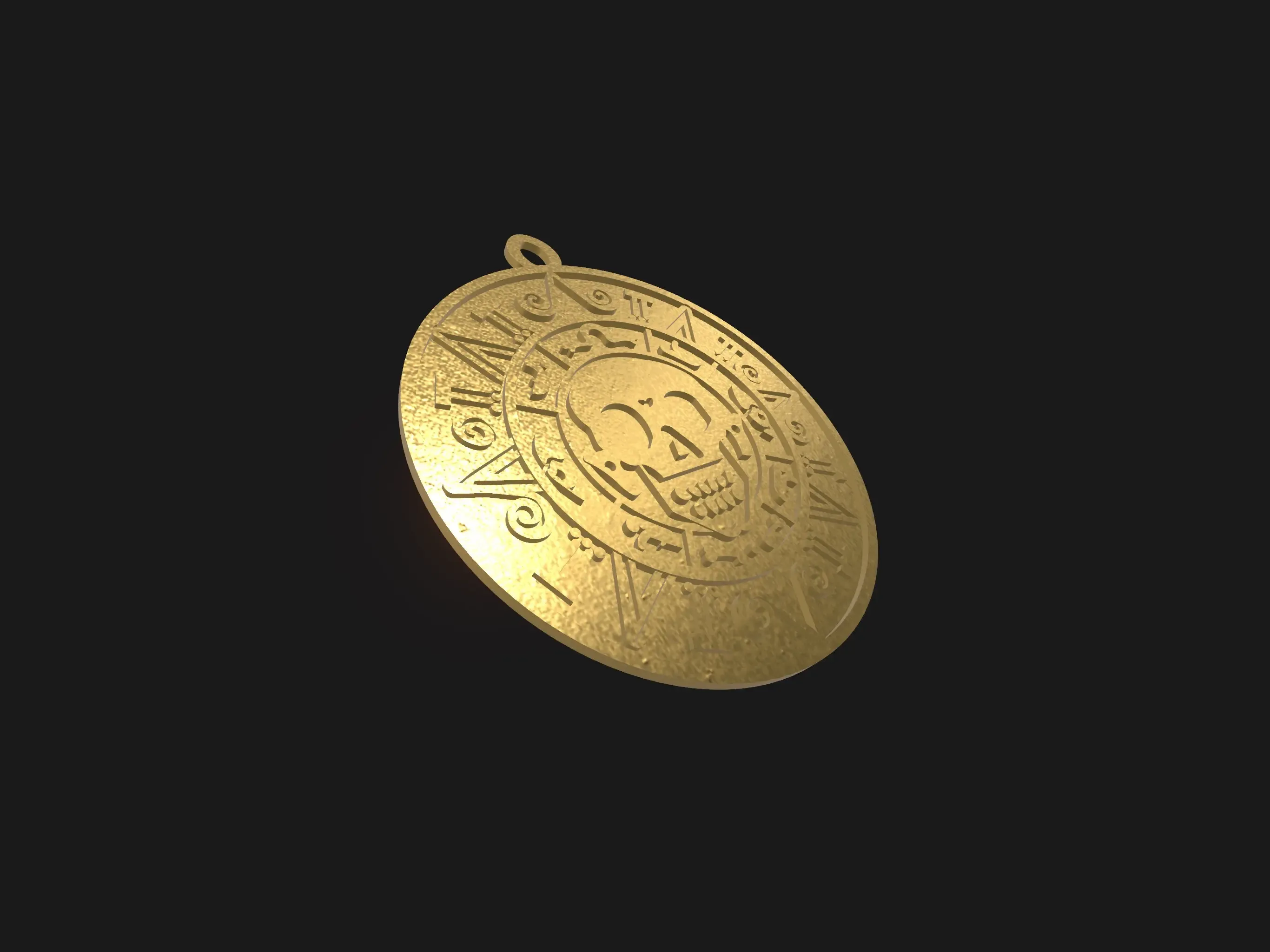 Medal Pirate of the Caribbean
