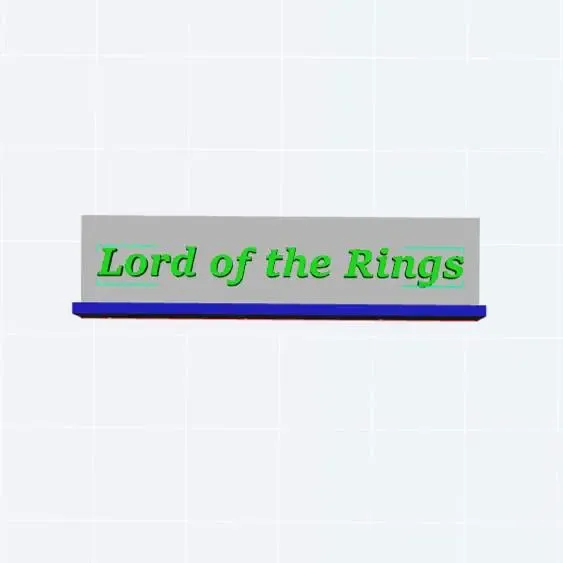 Lord of the Rings Writing