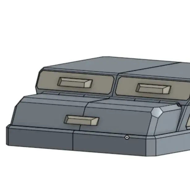 flip-up lid K1C riser