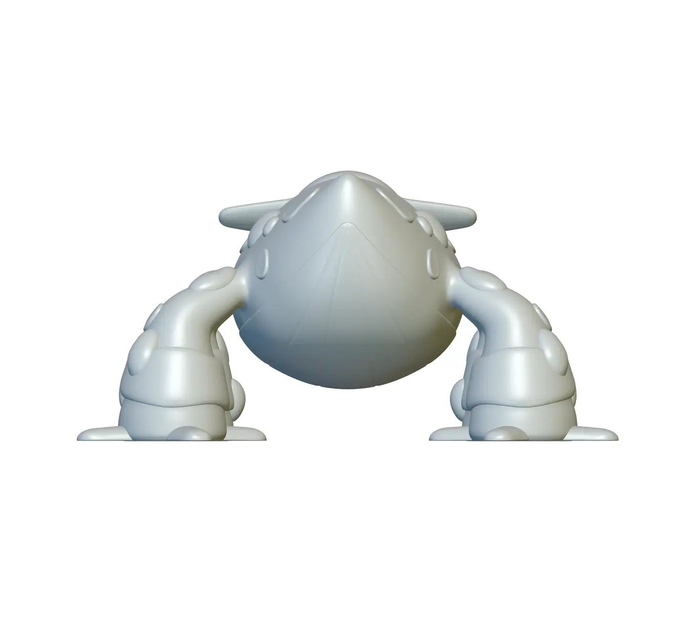 Pokemon Heatran #485 - Ready for 3D Printing!