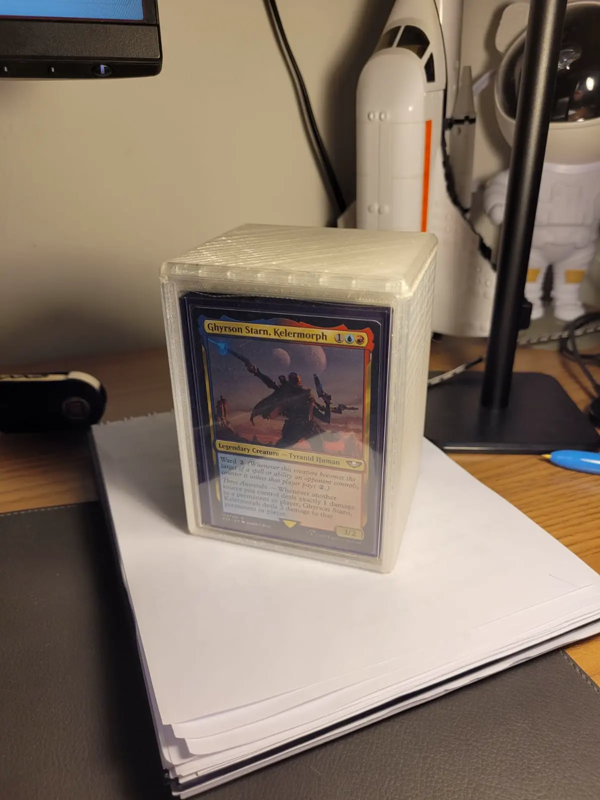 Double Sleeve Commander Top Loader Deck Box MTG
