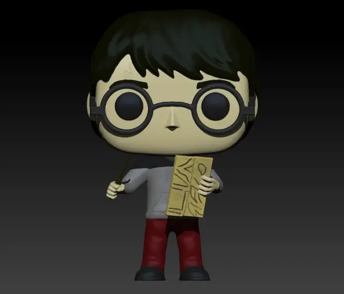 Funko Harry con mapa