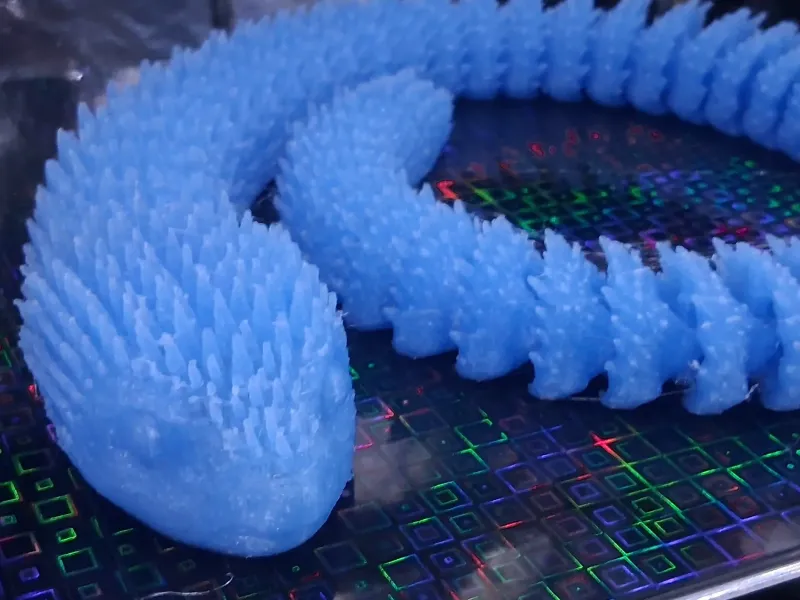 spiked articulated snake