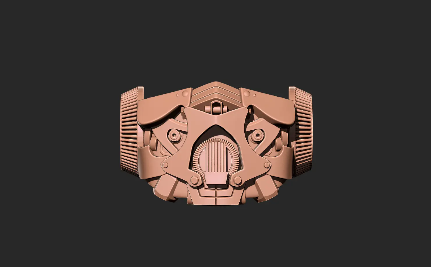 Маска Бамблби - 3D модель для печати