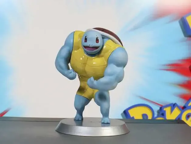 Squirtle Musculoso