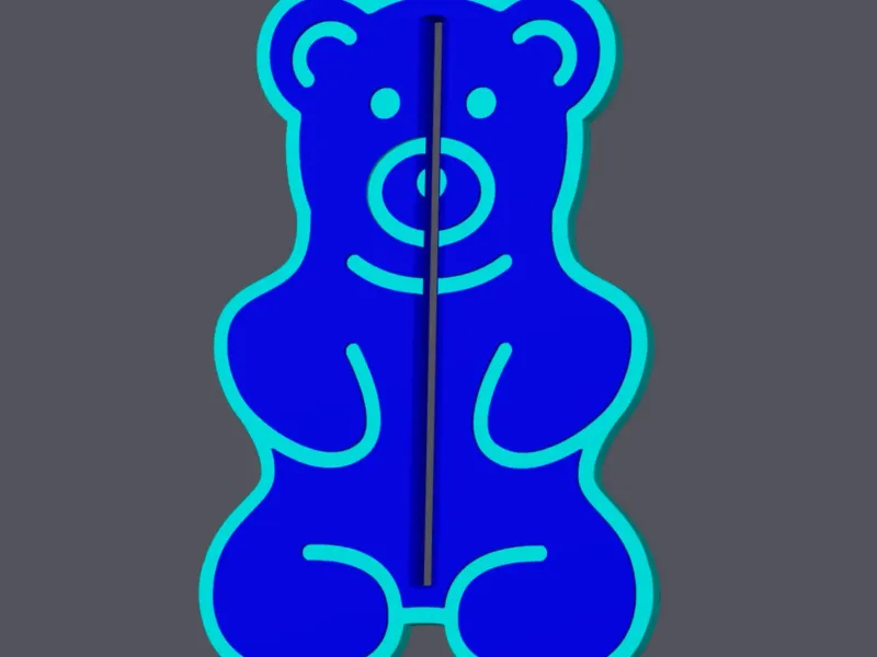 Gummy Bear - Toothpaste Squeezer