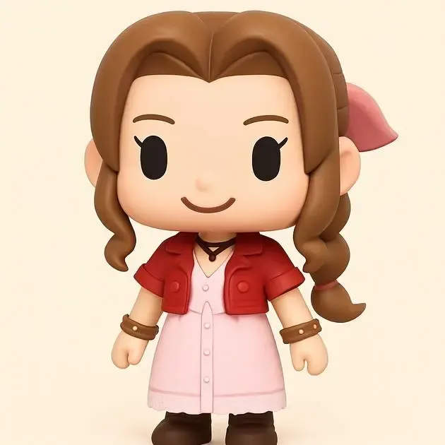 Chibi Aerith Final Fantasy