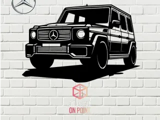 MERCEDES CLASS G - 2D WALL ART #1