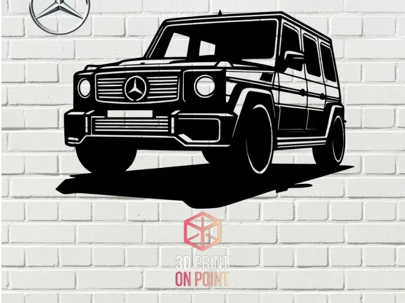 MERCEDES CLASS G - 2D WALL ART #1
