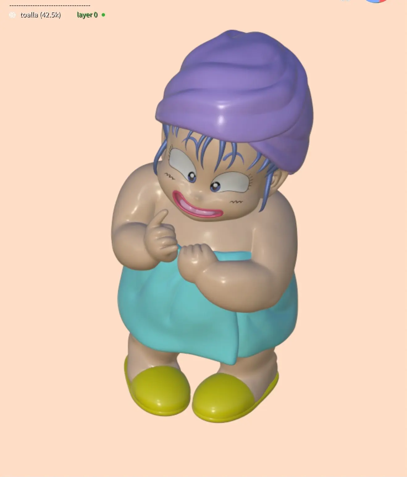 Oolong Bulma DBZ