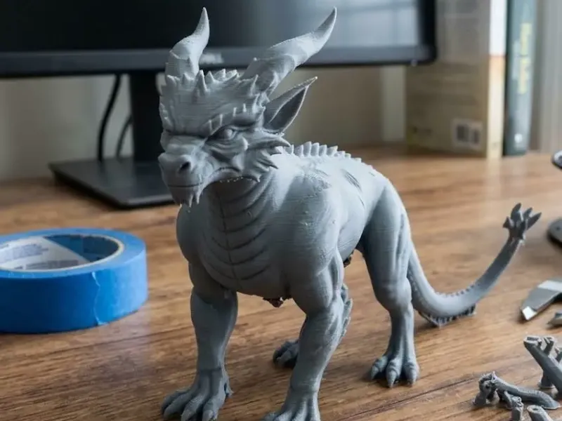 running dragon