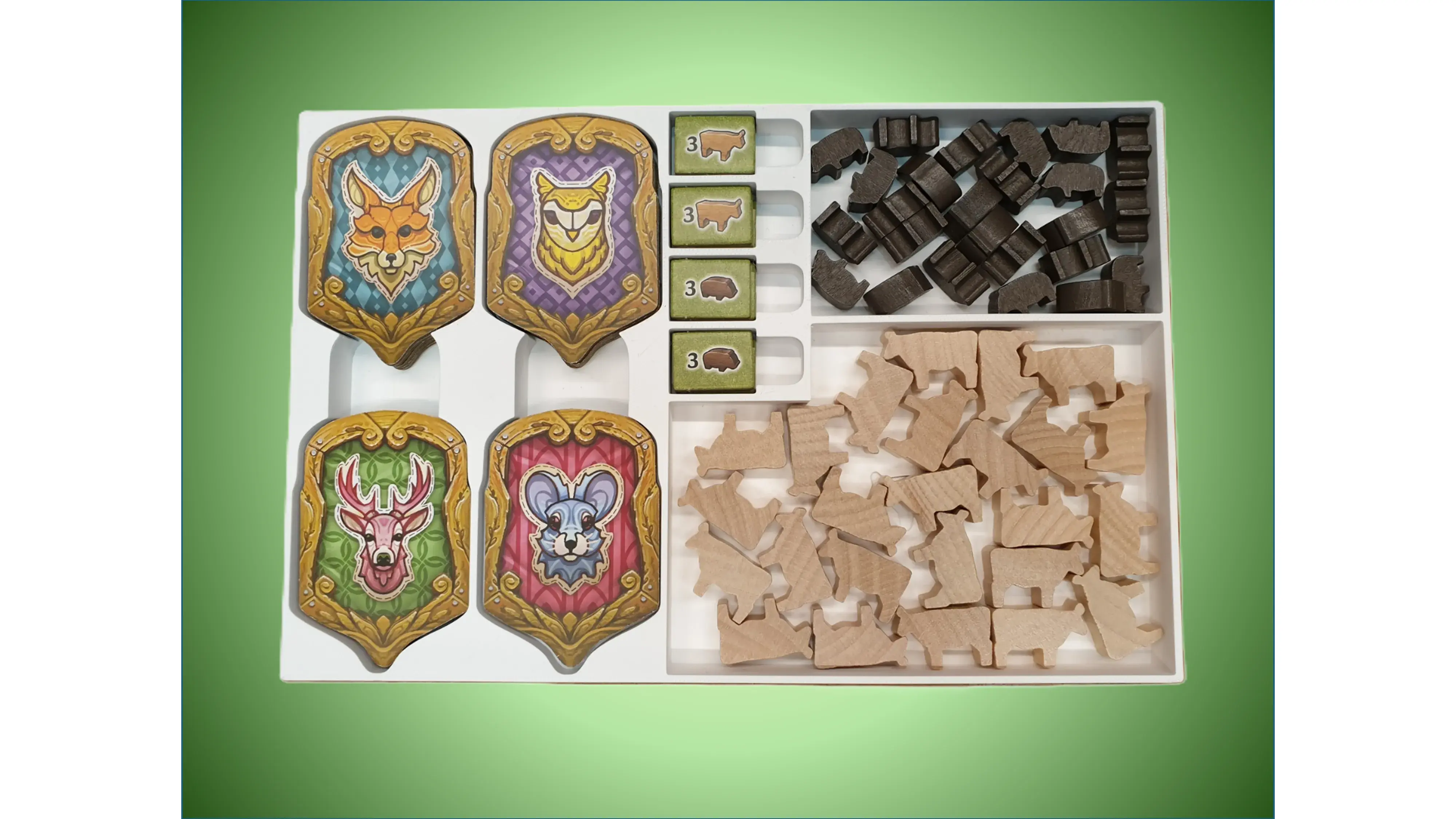 Black Forest Board Game Organizer | Insert | Premium