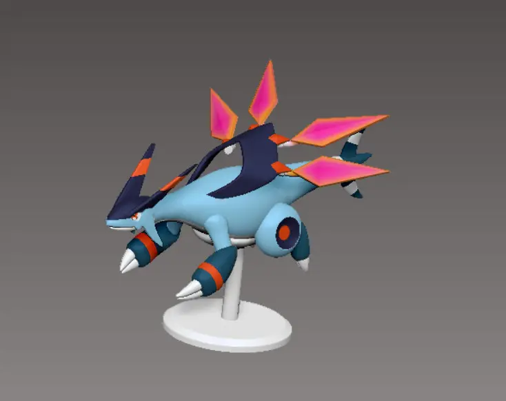 PALWORLD JETDRAGON FIGURE - JET DRAGON PARTS SEPARATED