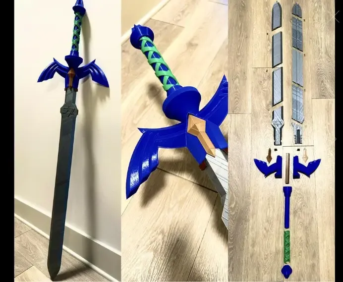 MASTER Sword (No glue, assembles smooth)